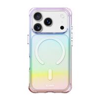 Dėklas LAUT AERO HOLO mobiliesiems telefonams 17,5 cm 6,9 colio permatomas perlamutrinis