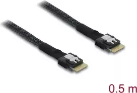 DELOCK PCIe 4.0 Slim SAS SFF-8654 4i laidas 0,5 m