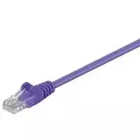Tinklo laidas Goobay 95266-GB 10m Cat6 U/UTP Violetinė