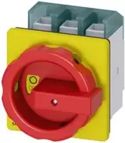 Siemens 3LD2704-0TK53 3P avarinis jungiklis, raudonas/geltonas