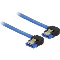SATA kabelis DeLOCK 85096 0,3 m SATA 7 kontaktų juoda mėlyna