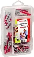 Fischer DUOPOWER-Box mini sieninis kaištis 553109 85 vnt.