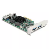 DeLOCK PCI Express x4 kortelė su 2 x USB 5Gbps Type-A ir 2 x vidiniais USB