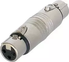 Neutrik NA3FF – garso invertuojantis adapteris, XLR3 (motina) į XLR3 (motina)