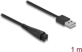 USB įkrovimo laidas elektriniams skustuvams DELOCK 4,8 V, suderinamas su Panasonic ES-LV97, ES-LA63, RE7-51, RE7-59