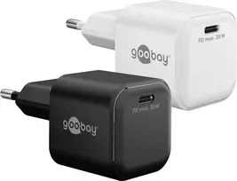 Goobay USB-C™ PD GaN greitasis įkroviklis Nano (30 W) juodas (79152)