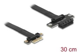 Delock 81297 PCI Express x1 prailginimo lankstus kabelis 30 cm