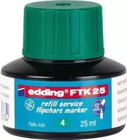 Markerio papildymas Edding FTK 25 Žalia 25 ml, tinka Edding 380/383