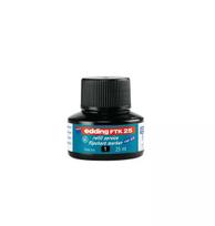 Markerio papildymas Edding ED-FTK25-001, juodas rašalas, 25 ml, 1 vnt.