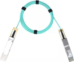 AOC laidas BlueOptics PAN-QSFPDD-400GBASE-AOC-3M-BO QSFP-DD 400G 3m turkiozinis