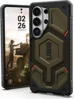 UAG Urban Armor Gear Monarch Pro Dėklas su Magnetiniu Moduliu, Samsung Galaxy S26 Ultra, Kevlar Element Green, 21451311397B