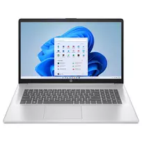 HP 17-cn4056ng nešiojamas kompiuteris 43,9 cm (17,3) 1920x1080 - Intel Core 5 120U - 1TB SSD - HDMI/USB-C - Windows 11 Home - sidabrinis (17-cn4056ng)