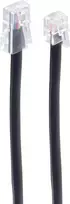 Telefono laidas ShiverPeaks BS70256 6m juodas