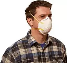 Respiratorinė kaukė 3M 8710C3 balta – vienkartinė dalelių kaukė