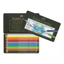 Spalvoti akvareliniai pieštukai Faber-Castell Albrecht Dürer Multi 12 vnt., įvairiaspalviai