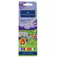 Marker rinkinys Faber‑Castell 164814 – 6 spalvotų žymeklių rinkinys, Vokietija