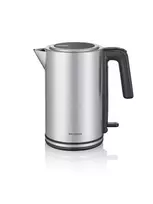 Elektrinis virdulys SEVERIN WK 3449 — 1,7 L, 2400 W, nerūdijantis plienas/plastikas, juodas-sidabrinis