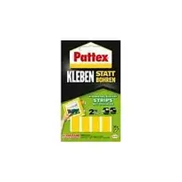 Pattex tvirtinimo juostelės be gręžimo, nuimamos, 10 vnt.