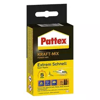 Pattex dviejų komponentų klijai Power Mix, 2 vnt. × 12 g