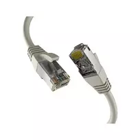 EFB-Elektronik CAT8.1 pilkas 0,50m RJ45 jungiamasis kabelis S/FTP PIMF LSZH 2000MHZ 40GB tinklo kabelis