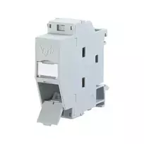 Metz 1309427103-E pilka jungtis RJ45 keystone