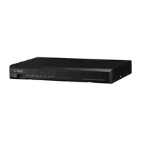 i-PRO WJ-NU300KG NVR, 16 kamerų kanalai, 8x 100Mbps (PoE), 1x 1 000Mbps