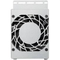 Aušintuvas CPU SILVERSTONE RAC45-FC-801 kompaktiškas 80 mm ventiliatorius, sidabrinis/juodas