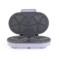 Giles & Posner EK6700GSPPVDE Dvigubas širdelės formos vaflinis