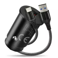 Automobilinis kroviklis everActive CC-15QC QC3.0 18W 1x USB su integruotu kabeliu