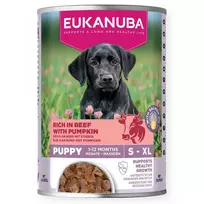 Sausas šunų ėdalas Eukanuba Puppy Lamb & Beef with Pumpkin 400 g