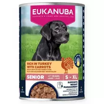 EUKANUBA šlapias ėdalas šunims 400 g – suaugusiems, aviena ir ryžiai