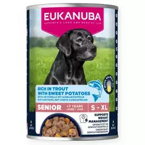 Šlapias šunų ėdalas Eukanuba EUK DOG CAN LC SR AB TRUT&SWPT 400 g