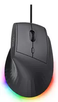 Žaidimų pelė TRUST GXT 145 Rexxa, dešiniajai rankai, USB Type-A, 12800 DPI, laidinė, RGB ratukas, juoda