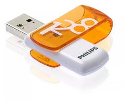 Philips FM12FD05B USB atmintukas 128GB USB-A 2.0 Oranžinė, Balta