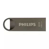 Philips Moon Edition 3.1 USB atmintukas 64GB USB Type-A 3.2 Gen 1 (3.1 Gen 1) Pilka