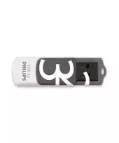 Philips Vivid USB atmintukas 64GB USB Type-A 3.2 Gen 1 (3.1 Gen 1) Pilka, Balta
