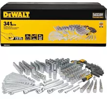 Įrankių rinkinys DeWalt DWMT45341-1 – 341 detalės veržliarakčių ir rankinių įrankių komplektas