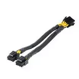 Adapterinis laidas CPU maitinimui Akasa 8 kontaktų į dvigubą 4+4 kontaktų (AK-CBPW35-20)