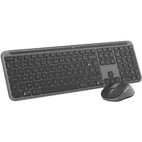 Belaidis klaviatūros ir pelės rinkinys Logitech Signature Slim Combo MK950 for Business, pilno dydžio (100 %), pilka