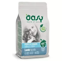 Oasy One Animal Protein šuniukų ėdalas Small/Mini ėriena 0,8 kg