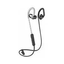 Poly BackBeat Fit 350 – Ausinės – Ausų kablys – Į ausis – Sportinės – Pilka – Balta – Dvikanalės – Atsparios prakaitui