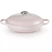 Le Creuset Signature 26 cm profesionalus puodas rožinis
