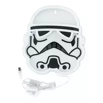 LED neoninė sieninė lempa Paladone Stormtrooper modelis PP14595SWVN, dekoratyvinis „Žvaigždžių karų“ apšvietimas