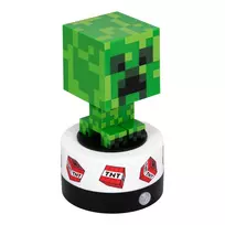 Paladone Minecraft naktinė lemputė su Creeper dizainu ir judesio davikliu