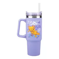Geriamasis butelis Paladone Minecraft Axolotl 900 ml – daugkartinis vandens butelis