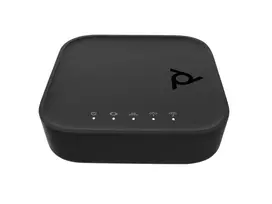 Balso prievado adapteris POLY ATA 402 2FXS VoIP adapteris su Open SIP, G.711/OPUS, DC maitinimas, 100–240 V AC įėjimas