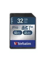 Flash atminties kortelė Verbatim Pro 32GB SDHC UHS Class 10