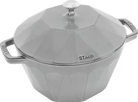 Ketaus puodas Staub Special Cocotte 2,8 L, pilkas, apvalus