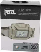 Petzl ARIA 1 RGB camo E069BB01 — kompaktiška įkraunama galvos lemputė su RGB šviesa
