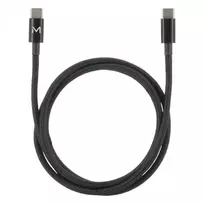 Laidas USB C / USB C - 2M 100W - Minkštas maišelis